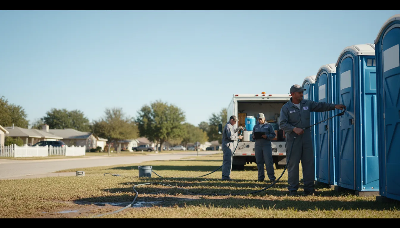 Long-Term Portable Toilet Rental in Harmon, IL near me